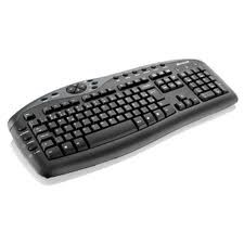 TECLADO SUPER MULTIMIDIA WISE PRETO GRAFITE US