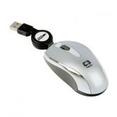 MOUSE OPTICO MINI MS3209-2 SSI PRATA USB-R C3TECH